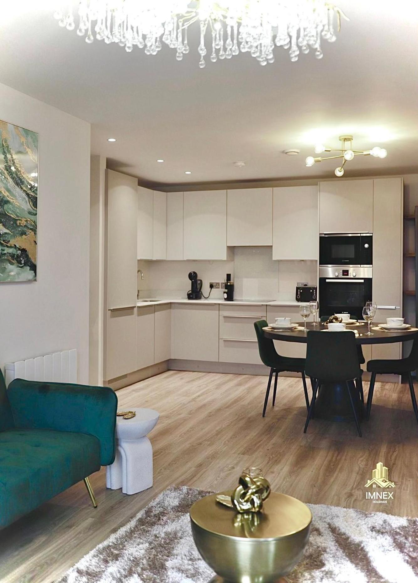 2Br Luxury Flat Belfast City Centre , Free Snacks & Free Netflix מראה חיצוני תמונה